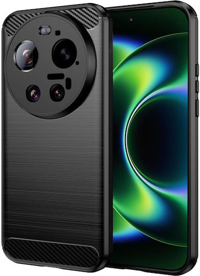 Techsuit Carbon Stoßstange Silikon / Kunststoff Schwarz (Xiaomi 17 Ultra)