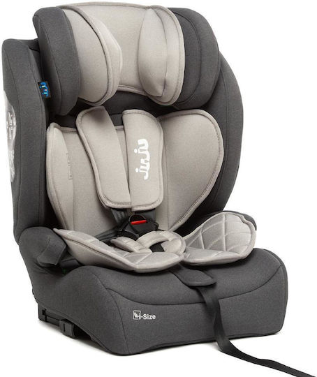 Juju Pro Rider Καθισματάκι Αυτοκινήτου Booster i-Size με Isofix Γκρι