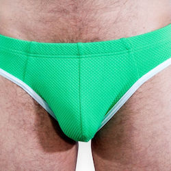 Burn Slip Sexy Bărbătesc Verde