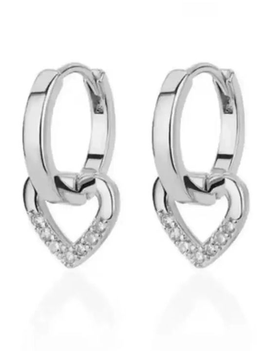 Bode Kids Earrings Heart Made of Steel