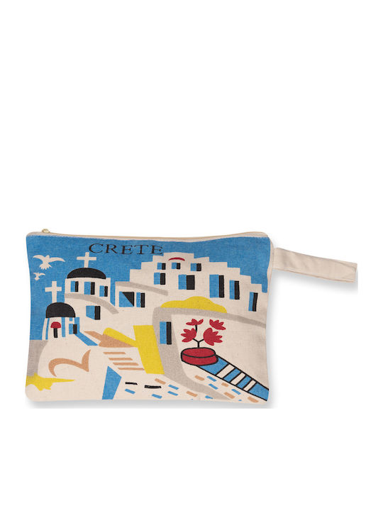 Toiletry Bag In Light Blue Colour 30cm