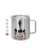 Koupakoupa Running Up That Hill Cană Metalică Cu Capac Argintie 300ml