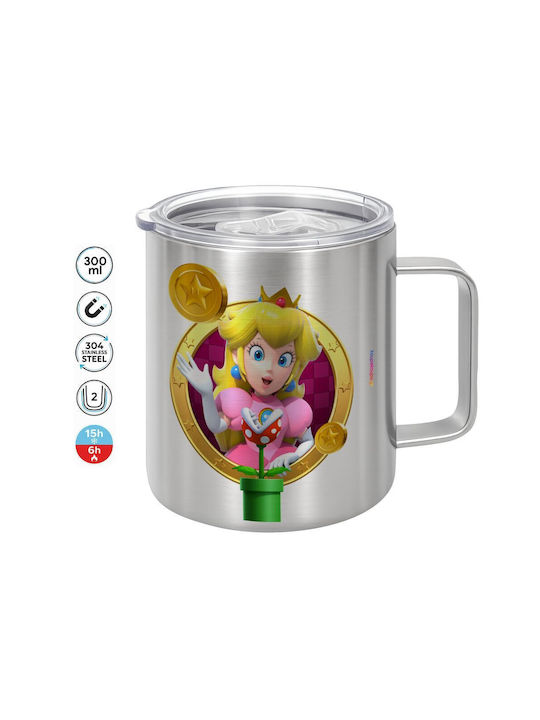 Koupakoupa Princess Peach Toadstool Tasse Metal...