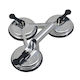 Bulle Triple Aluminum Suction Cup Diameter 118mm with Holding Capacity 130kg