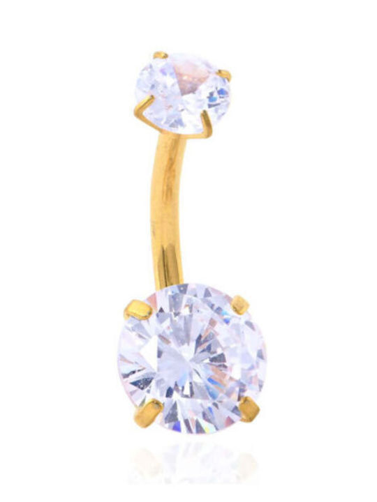 Touch Belly Button Bar Earring