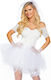 Leg Avenue Blushing Bride Στολή Νύφη Λευκή
