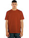T-shirt Μπορντό