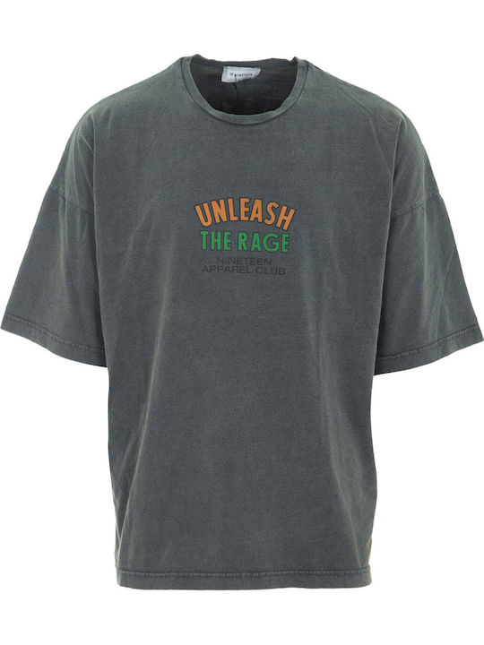 Nineteen Apparel Club T-shirt Grey 19126-1082