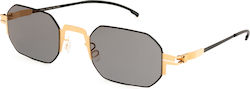 Mykita Γυαλιά Ηλίου Χρυσά με Μεταλλικό Σκελετό Mykita Γυαλιά Ηλίου Χρυσά με Μεταλλικό Σκελετό