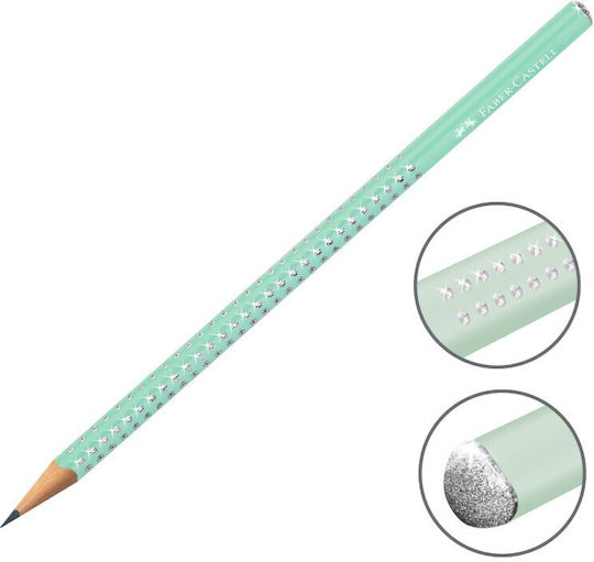 Μολύβι Faber Sparkle Aurora Col.jelly Mint