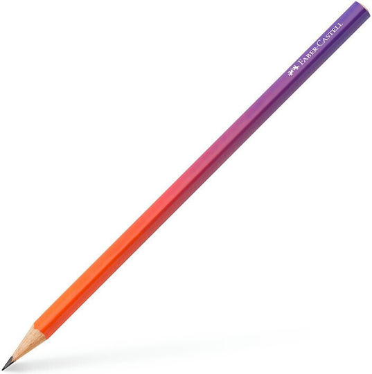 Faber-Castell Dreieckiger Flow Edition B Bleistift Punchy Melo