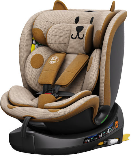 Buf Boof B-Joy Deluxe Scaun Auto i-Size cu Isofix OrangeCAT 0-36 kg