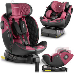 Nukido Prestige i-Размер с ISOfix Черно и Розово