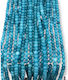 Jade Stones 6mm Blue Round Beads – 38cm Length 67 Beads