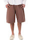 Men's Denim Brown Shorts