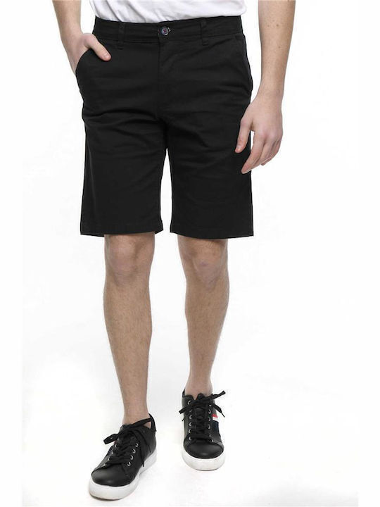 P&J Clothing Мъжка Бермуда Чино Черна