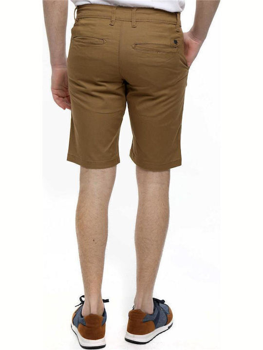 P&J Clothing Мъжка Бермуда Чино Бежова