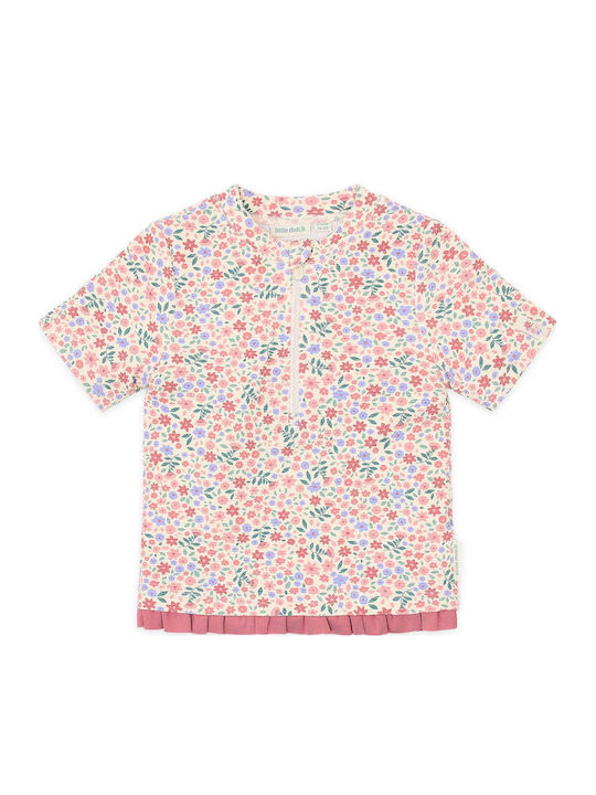 Kids Short-Sleeved Blouse Dreamy Flowerfield
