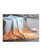 National Geographic National Geographic Velvet Armchair Throw 130x160cm Sky Blue