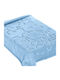 Belpla Spanish Nursery Swaddling Blanket Ster 521 Blue Velvet 80x110cm