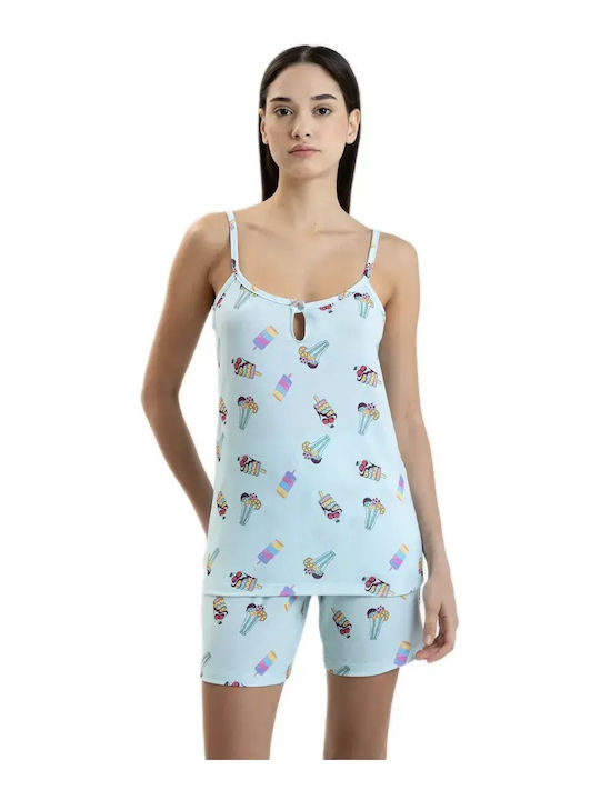 Odyssey Summer Women's Pyjama Set Multicolour