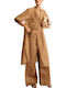 Long Sleeve Women's Shirt Camel