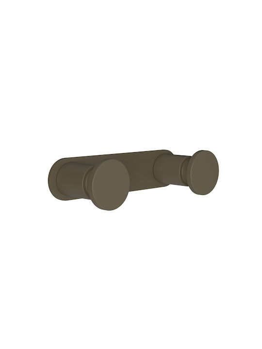 Pam & Co Double Bathroom Hook With Screws 12x3....