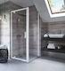 Ideal Standard Ultra Flat S Square Shower Artificial Stone 90x90cm Grey
