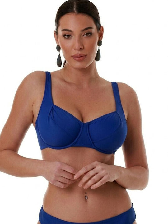 Topuri De Bikini Sutien Cupe E Cu Burete Albastru Închis