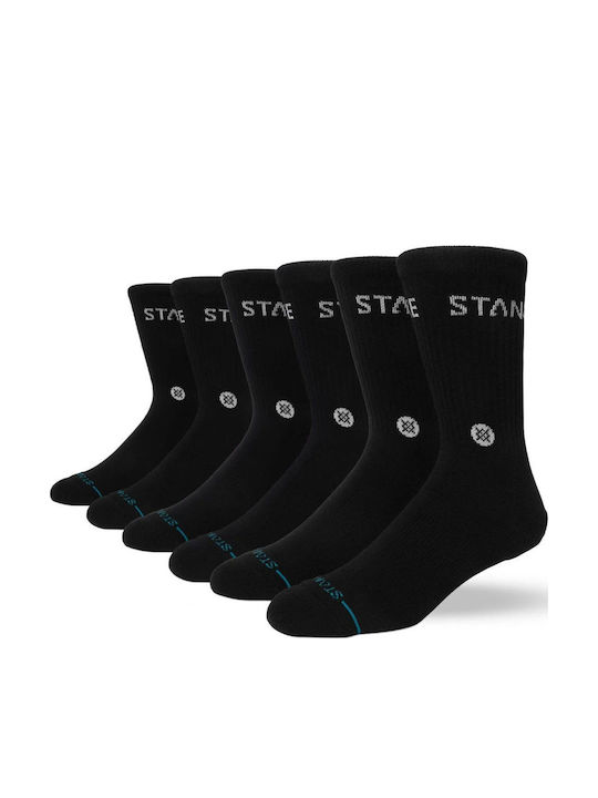 Stance Κάλτσες Μαύρο 6Pack Stance Κάλτσες Μαύρο 6Pack