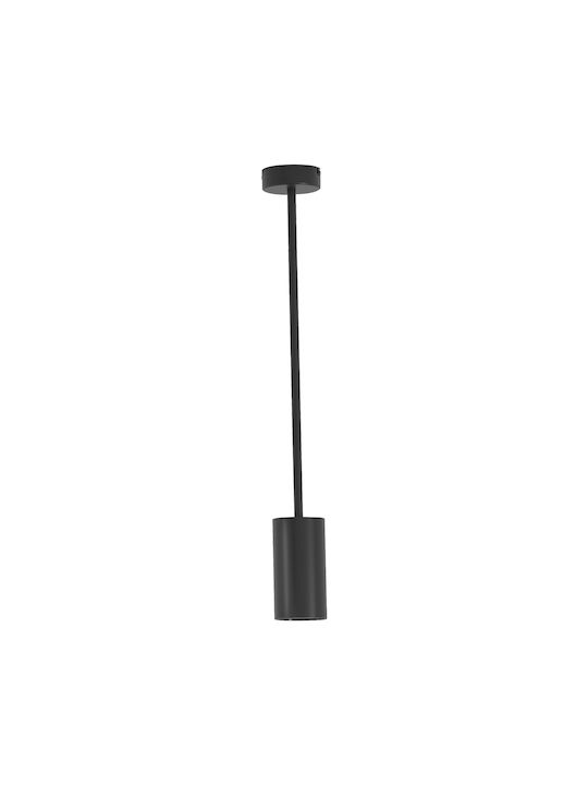 Aca Pendant Ceiling Light Black LED 80x16x80.3cm