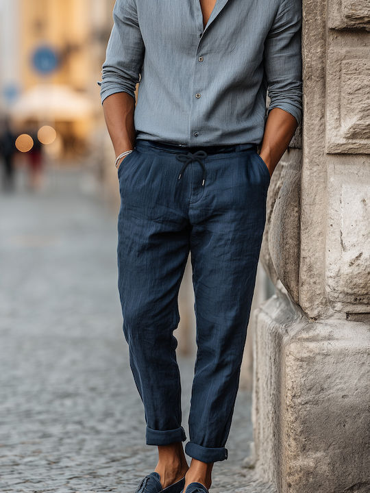 P&J Clothing Παντελόνι Μπλε