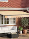 vidaXL Markise Terrasse Rosa 2.5x2m
