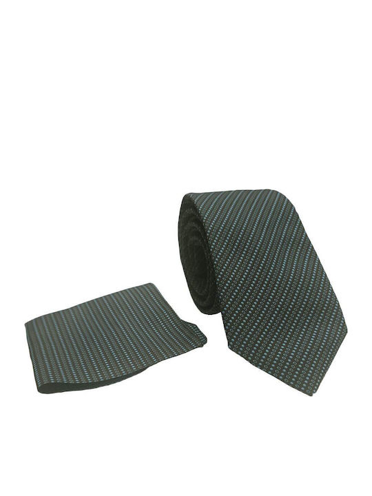 Moor Set Of Men's Synthetic Printed Ties In Light Blue Colour