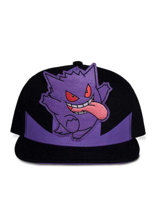 Difuzed Παιδικό Καπέλο Jockey Pokémon Μαύρο