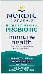 Nordic Naturals Immune Health Добавка с Пробиотици и Пребиотици 30 Капсули Nordic Naturals Immune Health Добавка с Пробиотици и Пребиотици 30 Капсули