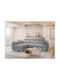 Columbus 132 Ecke Sofa mit Bett mit Linke Ecke & Stauraum Grau 165x62x62cm