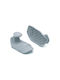 2τμχ Grips Γυμναστηρίου Σιλικόνη 9x5cm Γκρι