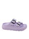 Дамски Анатомични Сандали Flatforms Лилави