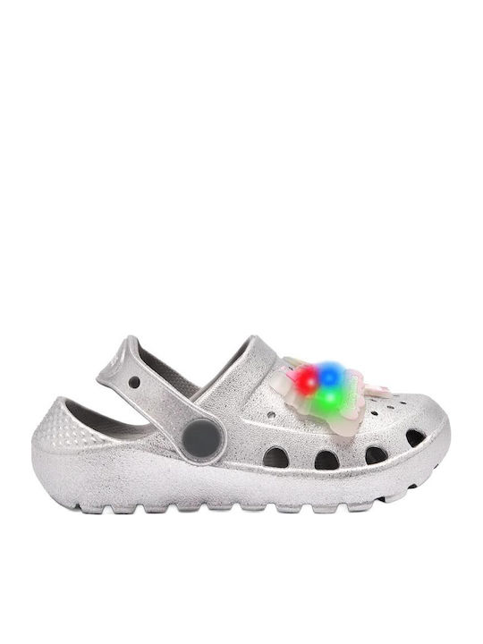 Kinder Anatomisch Strandschuhe Silber