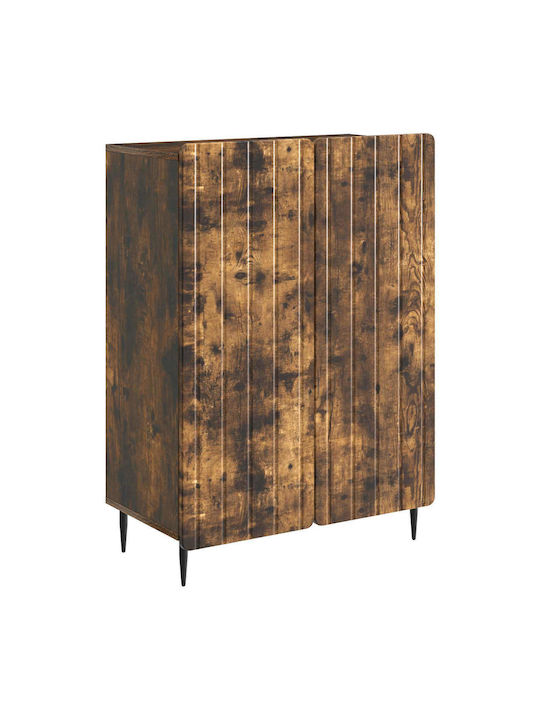 Bufet Din Lemn Negru 66x34.5x92cm