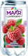 Maxr Αναψυκτικό Raspberry με Ανθρακικό, Χωρίς Ζάχαρη 330ml