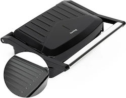 Huslog 1000W για 2 Τοστ Μαύρη Huslog 1000W για 2 Τοστ Μαύρη