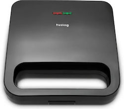 Huslog 800W για 2 Τοστ Μαύρη Huslog 800W για 2 Τοστ Μαύρη