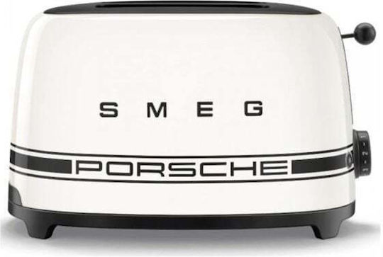 Smeg Φρυγανιέρα 2 Θέσεων 950W Λευκή