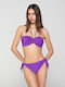Bikini Slip with Laces Cyclamen