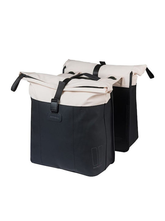Basil Vive Sac Cu Raft Pentru Bicicletă Dublu Alb