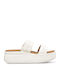 Platforme Dama Tip Slip On Bej