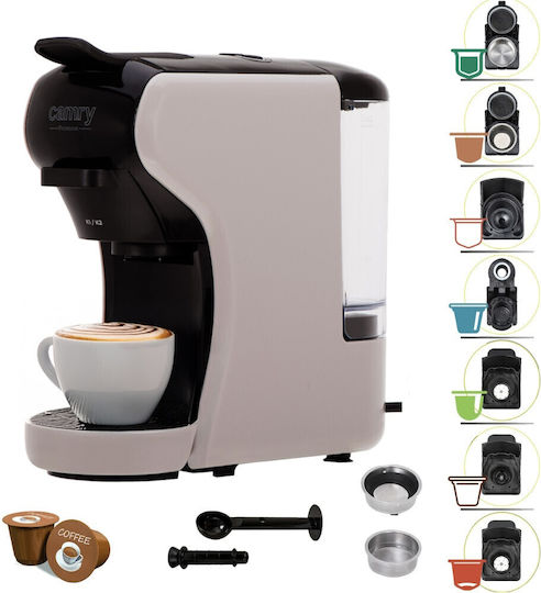 Camry Espresso Machine 3000W 19bar Pressure Black CR4414