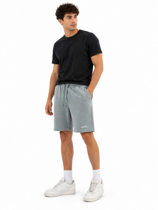Double Herren Shorts Steel Blue